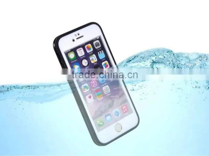 Waterproof TPU silicone rugged mobile cellphone protective case for iPhone 6S 6S Plus