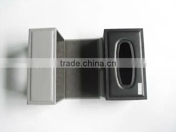 Elegant PU paper towel box,2013 new-style paper towel box