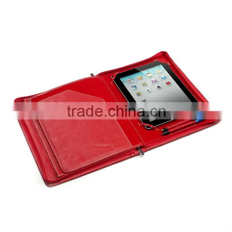Full-Grain Cowhide Leather Portfolio Case for iPad