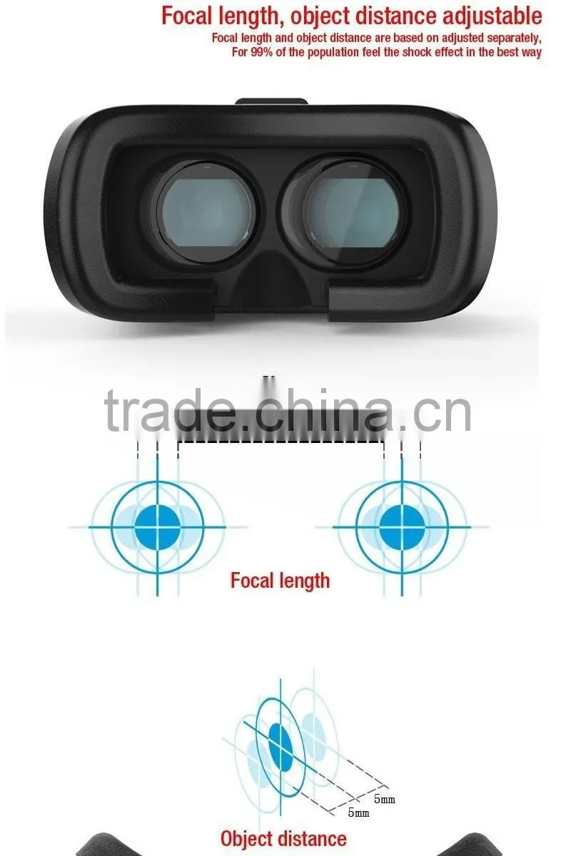 adjustable lens IMAX 3d vr glasses