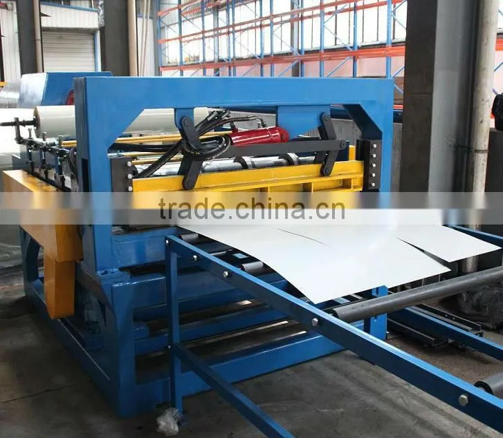 Simple slitting and cut to length machine