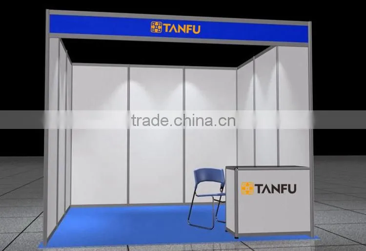 3x3 or 10x10 Standard Shell Scheme Booth for Trade Show from TANFU