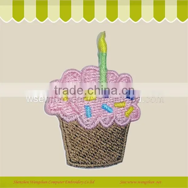 High Quality Machine Cartoon Lion Embroidery Key Chain For Girl
