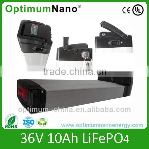 electric bike battery 36v 10ah lifepo4 batteries