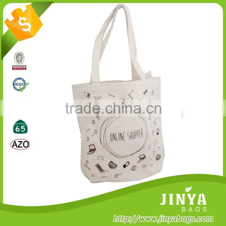 Best price new design canvas promotional shoe bag