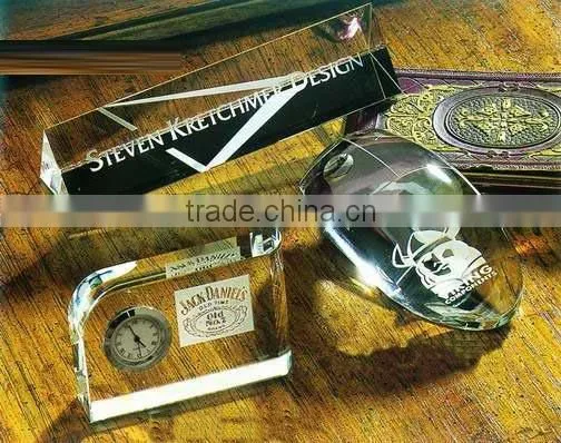 2016 New welcoming various shape crystal paperweight