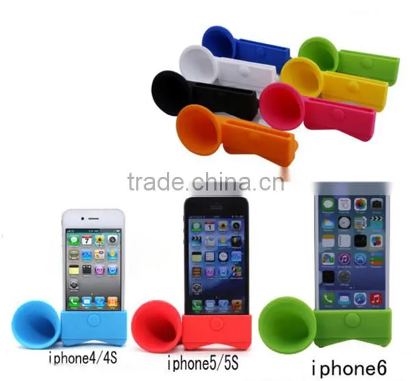 New Promotion Portable Cellphone Accessories silicone portable speakers