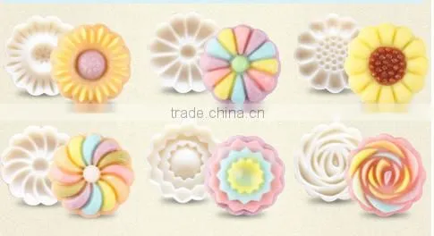 100% food-grade Plastic Mooncake mould and baking tools