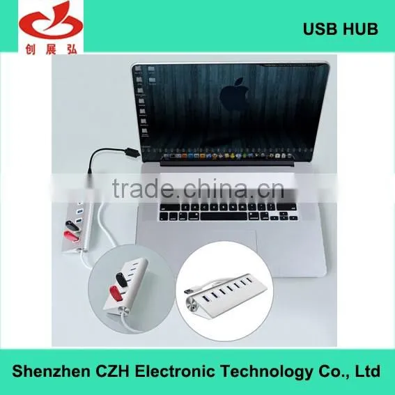 Multi-port usb por hub, 7 port usb 3.0 hub from usb hub suppliers