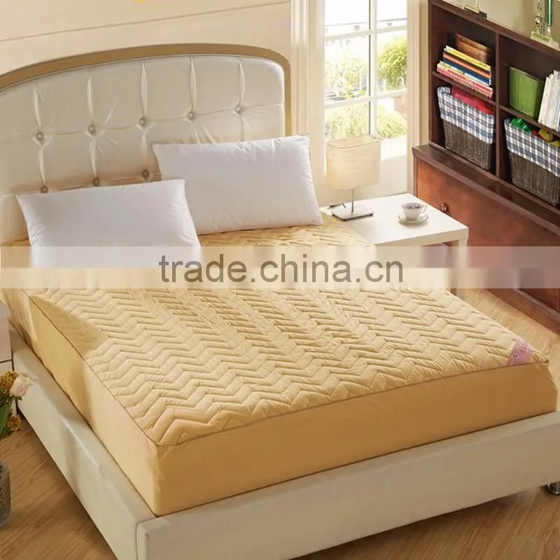 Twin Single Waterproof Colored Quilted Mattress Protector