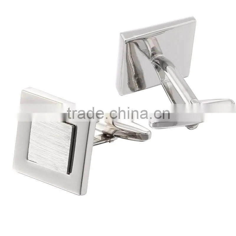 Wholesale cheap metal shirt cuff cufflinks for mens gift