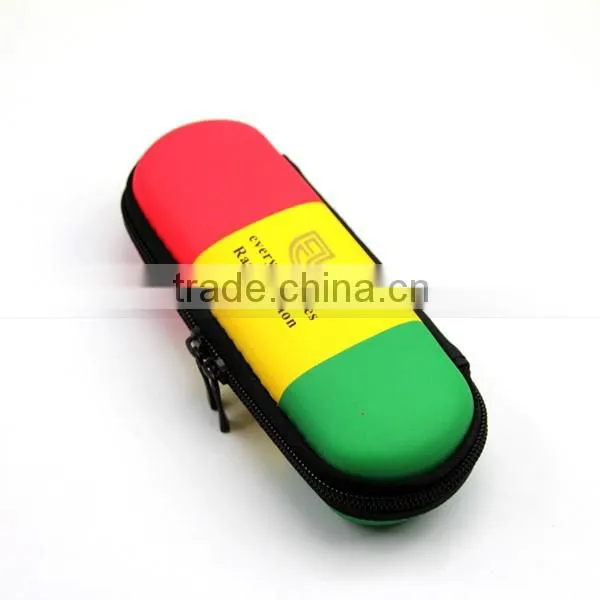 New sale Red/green/yellow three bars ego ce4 zipper case zipper pencil case