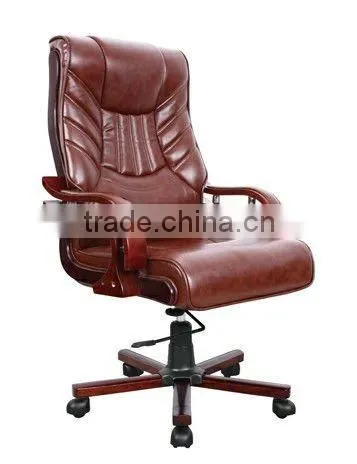 Big size new design Boss swivel wooden chair