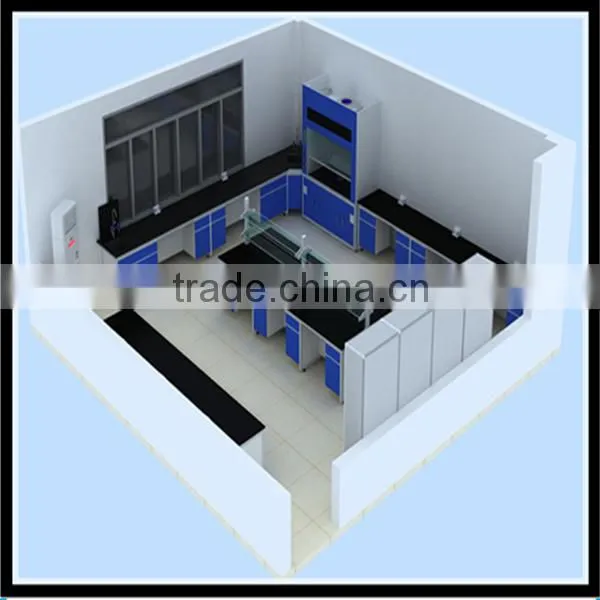 Heavy Duty Steel Dental Lab Work Table With Drawers In Industrial & Physical Laboratory