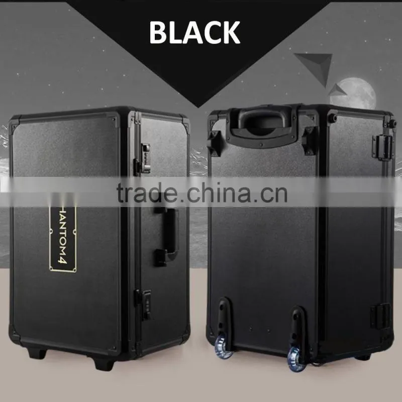 Aluminum Rolling luggageHard Case Travel Carry Case Box For DJI Phantom 3 Copter