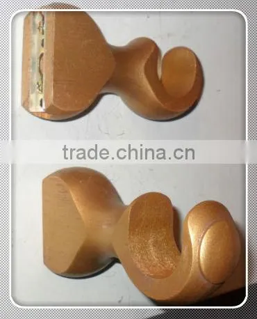 Extendable Metal Iron Curtain Rod Bracket For Window Decoration