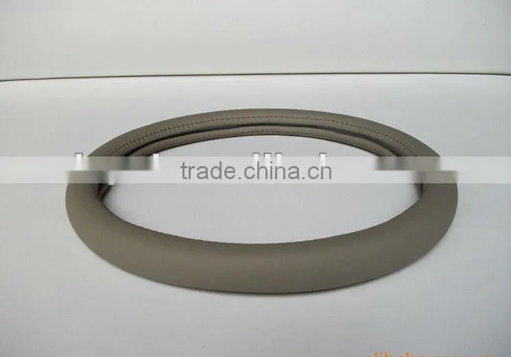 top class cow hide cool steering wheel cover without any printing