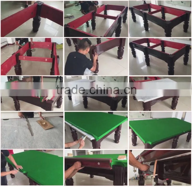 Hot sell used 8FT billiard table wholesale pool table for sale