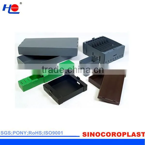 eco-friendly and easy to clean plastic polypropylene multilayer box