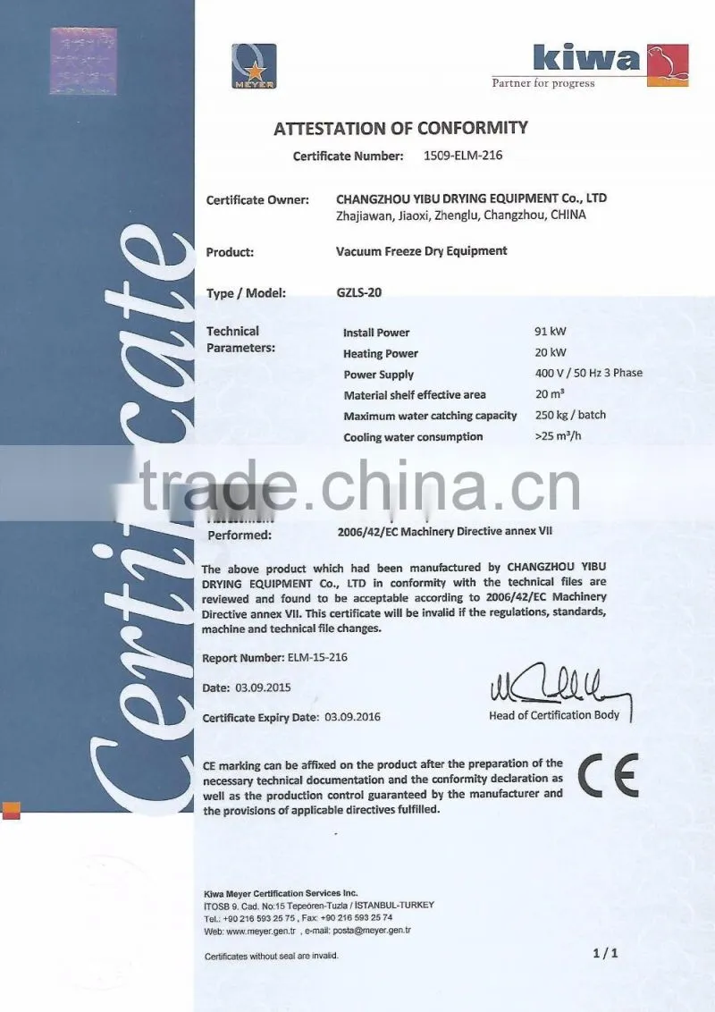 New Condition and Dryer Type food lyophilizer