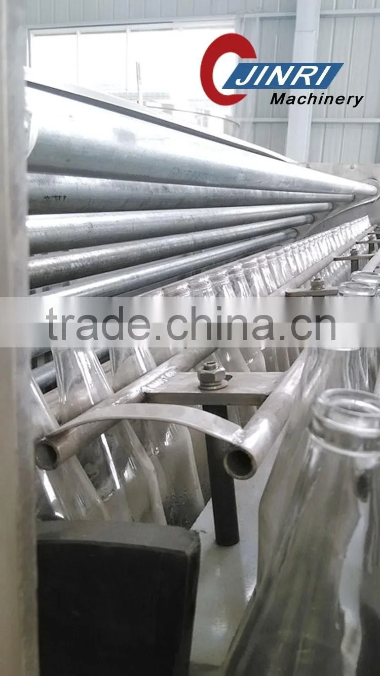 3000-6000BPH glass wine bottle washer line