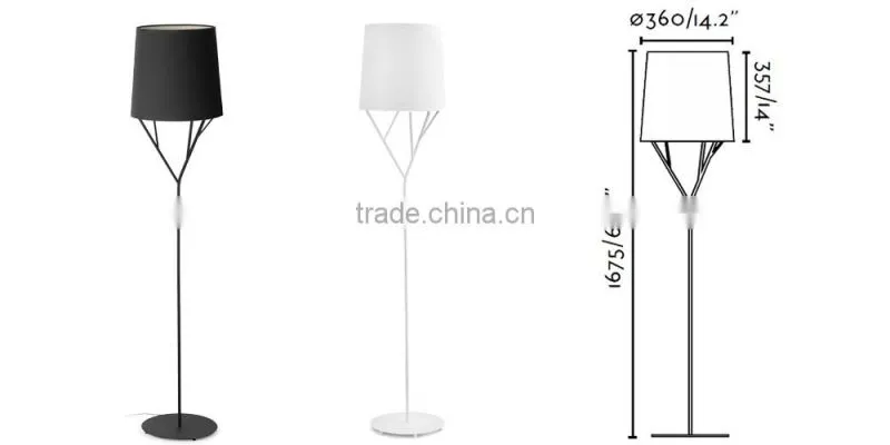 Stylish tree design lamp floor lamp for hotel decoration