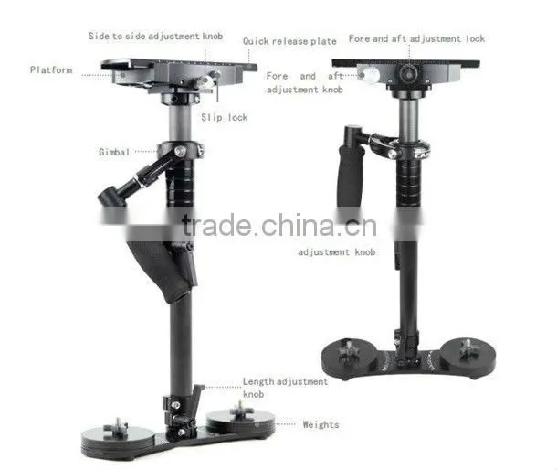 Professional LAING hand held stabilizer gyro camera steadycam loading 0-10kg camera