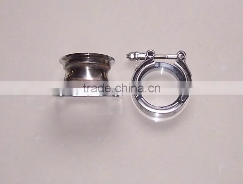Adaptor flange for T3 4Bolt to 2.5" V-Band Flange