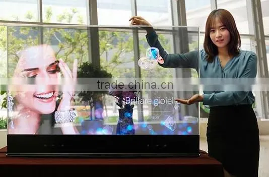 65" newest A grade panel open frame lcd monitor transparent lcd monitor