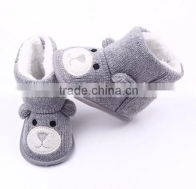 2016 Winter Cotton Baby Warm Shoes