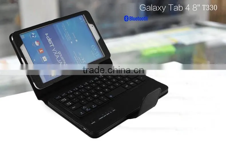 Keyboard case for 8.0 inch tablet for Samsung TAB4 8.0inch T330-SA03
