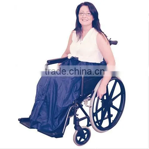 Wheelchair Accessories Zip Foot Leg Cover Keep Warm Clothes Lining Waterproof Wheelchair Cosy