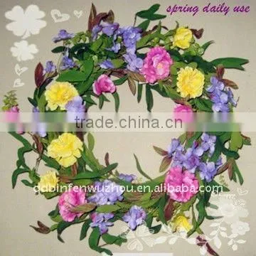 Artificial Plastic Decorative Flower Garlands