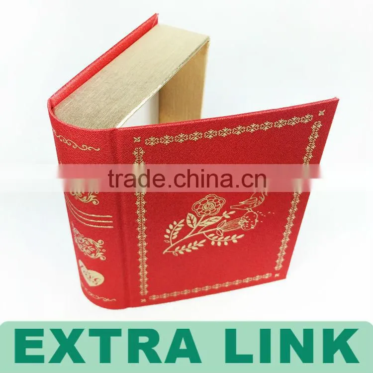 Book Shape Square Corrugated Decorative Cardboard Boxes Wholesale