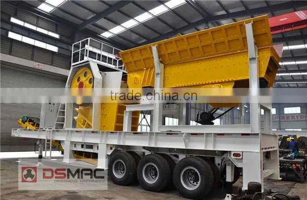 Mobile Impact Crusher, mobile crushing plant With Perfect Performance From Top 10 China Brand manufacture