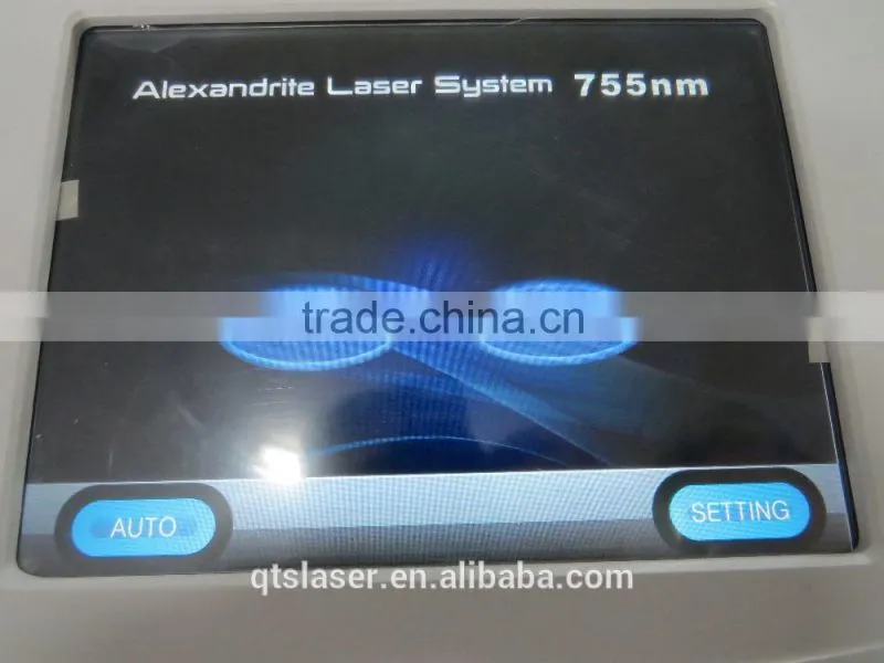 Beauty equipment 755nm Alexandrite and nd yag laser particular for permanent hair and tatoo removal device
