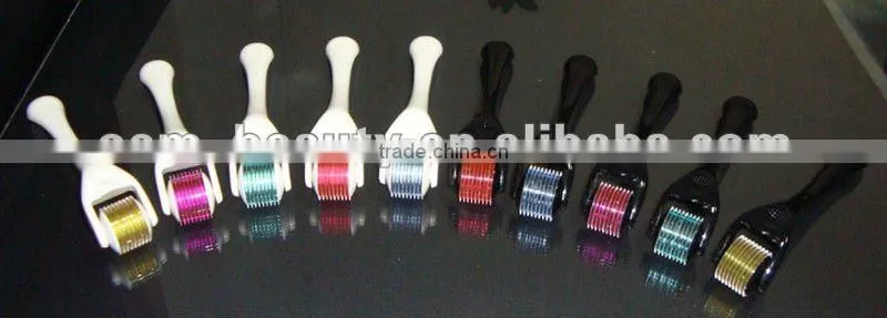 On Big Sale the hottest titanium 540 needles derma skin roller