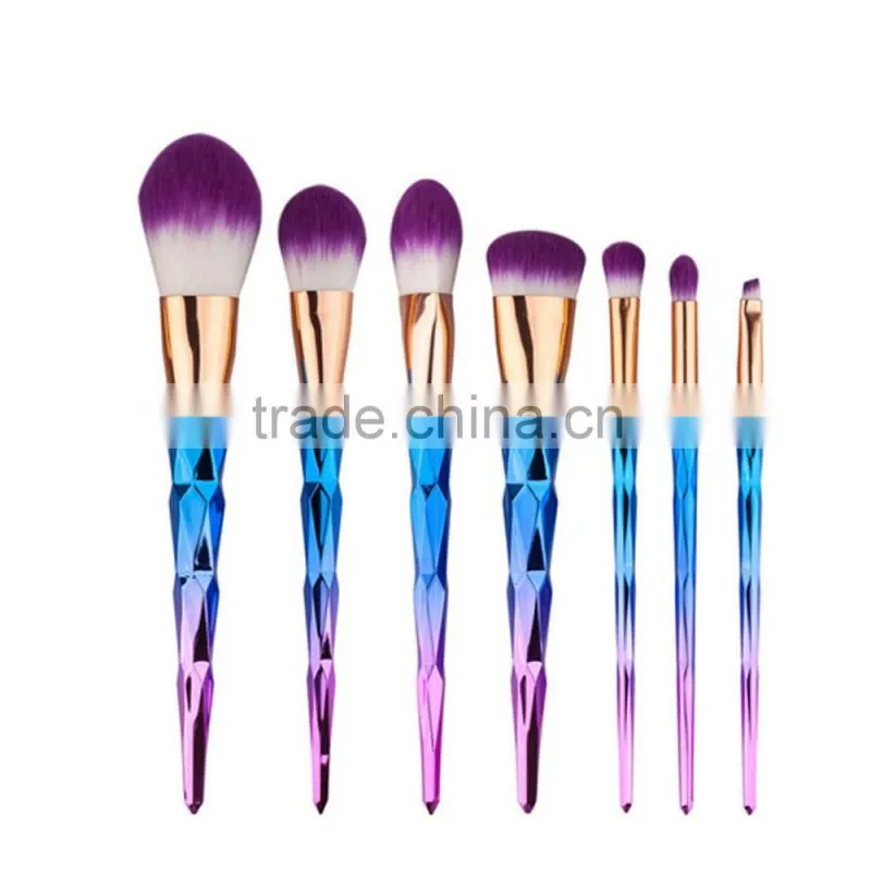 7pcs New wholesale custom logo makeup brush set companies looking for distributors