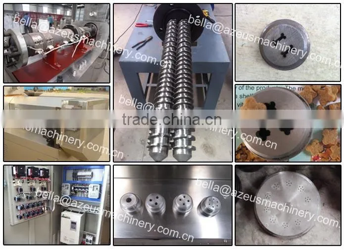 Self Cleaning Pet Food Extruder Machine