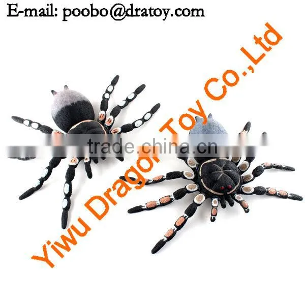 High quality TPR toy rubber spiders
