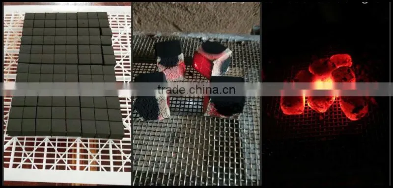 Cube coconut shell charcoal malaysia 2.5*2.5*1.5cm