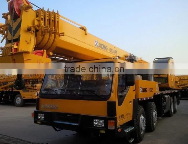 Tyre Wheeled XCMG 90T Truck Crane QY90K Crane
