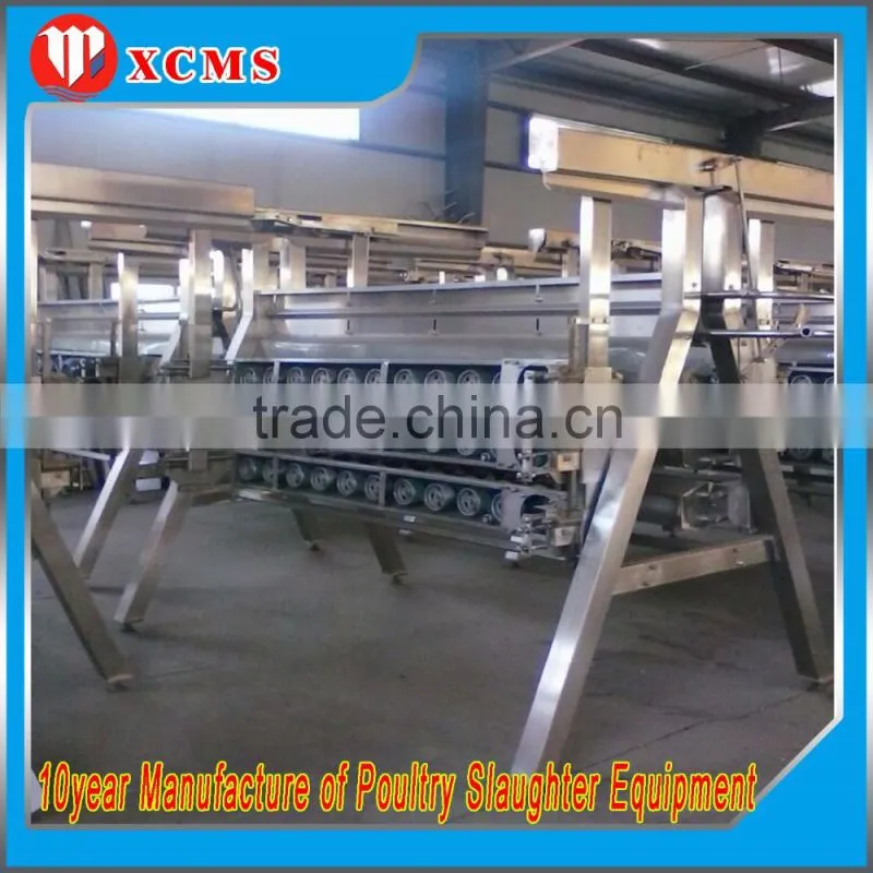 Factory price A-frame vertical chicken/boiler plucking machine hot sale /High quaility halal Poultry chicken plucker