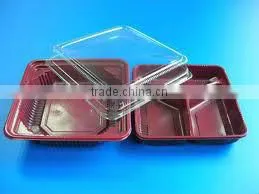 Disposable plastic product machine