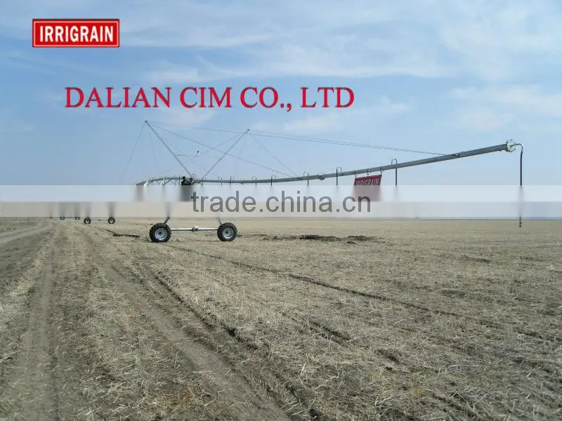the new center pivot irrigation system