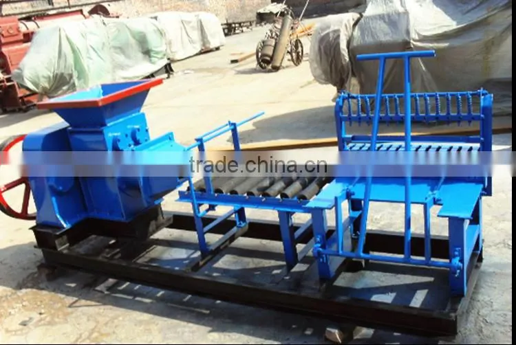 Neweek small unfired manual clay block making machine