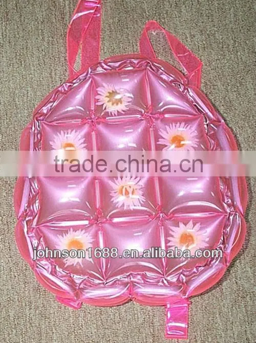 PVC book bag for children PVC inflatalble bag beach-bag