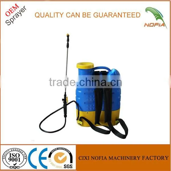 Agricultural high pressure pump battery rechargeable sprayer