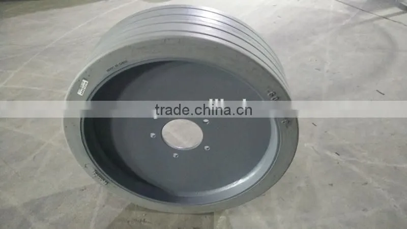 23.6x7.5 600x190 solid tyres for haulotte ha12cj electric articulating booms