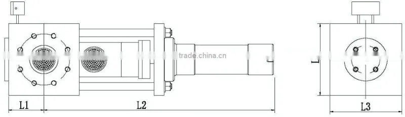 Continuous filtration screen changer for plastic pelletizing machinery